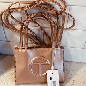 Telfar Small Copper Shopping Bag